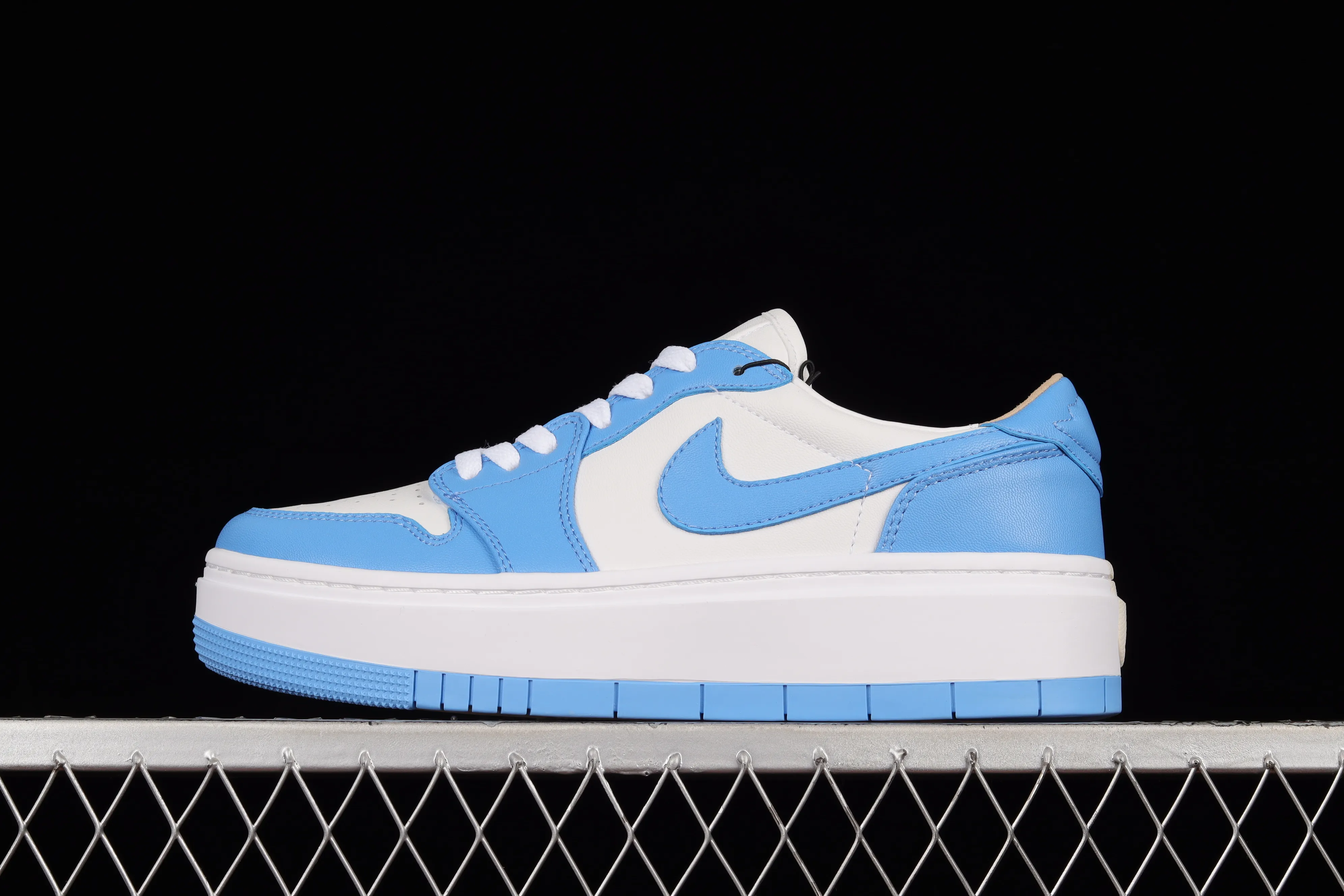 All categories Air Jordan Jordan series basketball shoes Air Jordan 1 Low Z version Air Jordan 1 Elevate Low SE "Wolf Grey" Little AJ first layer thick sole retro basketball shoes DQ3698-141